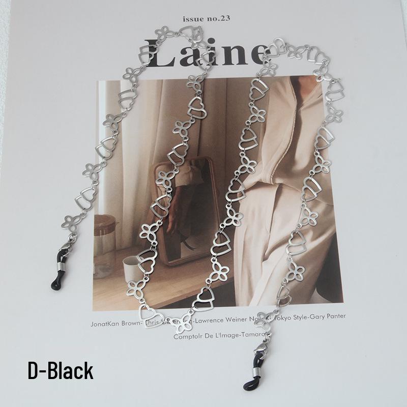 Stainless Steel Fashion Lanyard: Anti-slip Sunglasses Chain for Men and Women