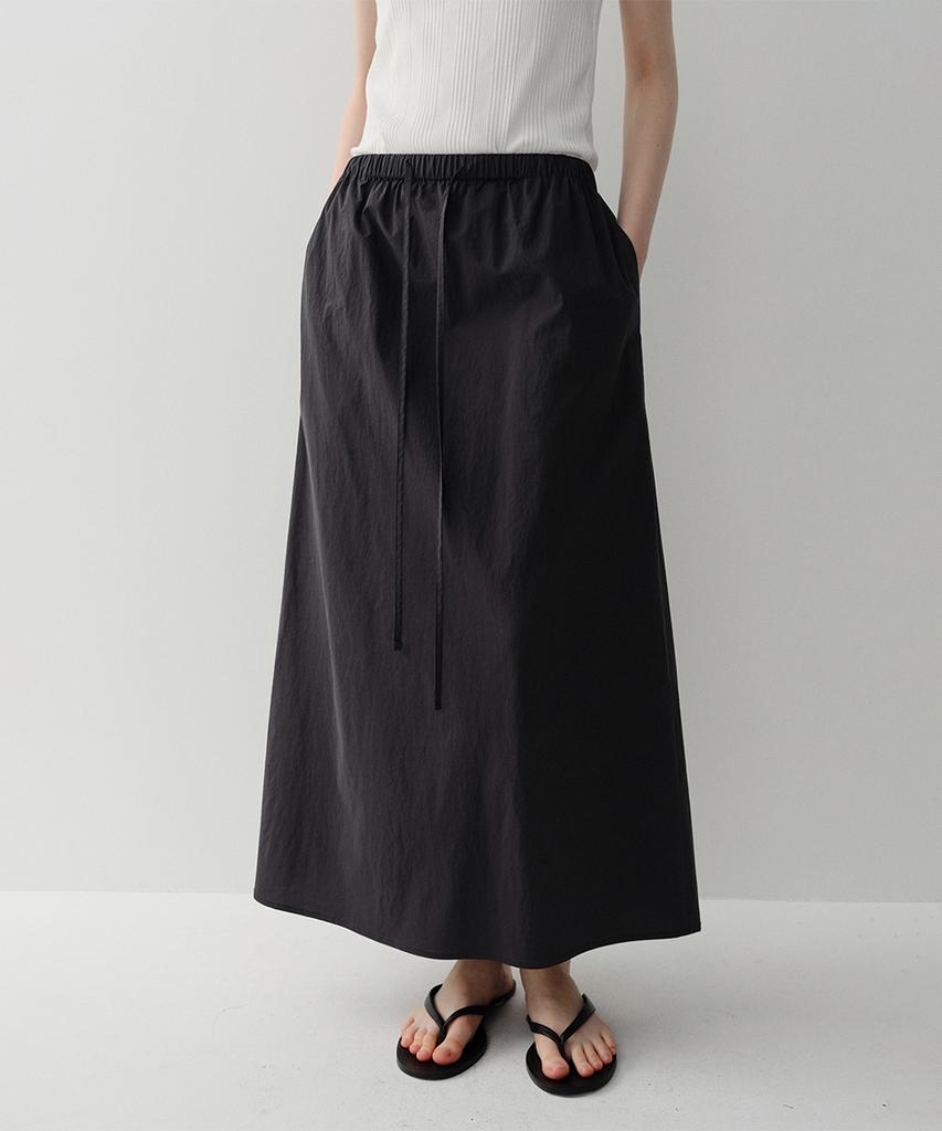 Ia Odin Maxi Skirt (Black)