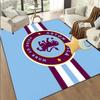 1PC Aston Villa Pride Rug Game Carpet, Floor Mat for Bedroom Living Room Entryway Rug, Home Decor Idea Gift for Christmas birthday
