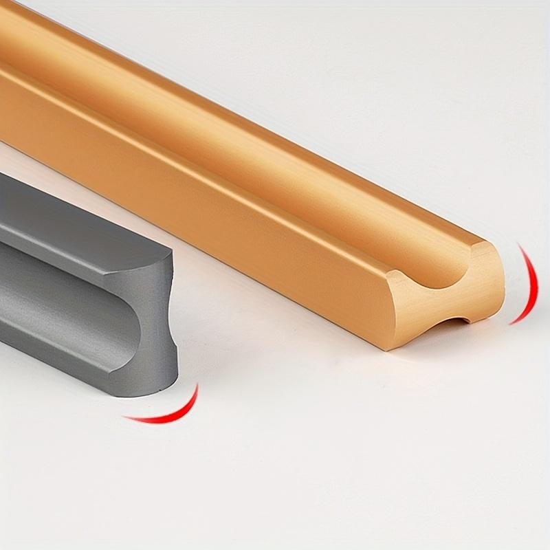 Modern Solid Aluminum Alloy Cabinet Handles with Screws,Simple Furniture Door Handle,Kitchen Cupboard Knob,Wardrobe Drawer Pulls