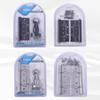 New 304 Stainless Steel Stainless Steel Hinge 3+1 Set 4 Inches Flush Door Hinges Small Solid Door Stopper Hinge Set Wooden Door