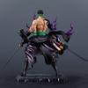 One Piece Zoro Battle Scene Statue Model - Desktop Ornament