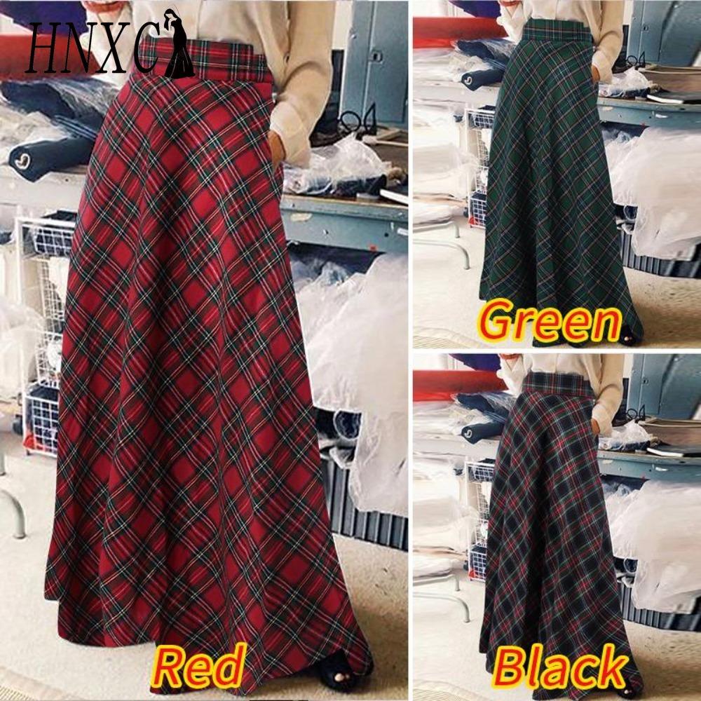 

HNXC Women s Fashion Casual Summer Spring Skirt XXXXXL зелений