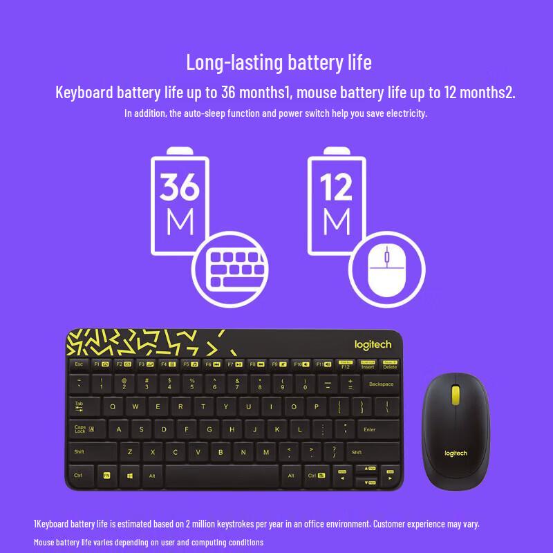 Logitech MK240 Wireless Keyboard Mouse Combo