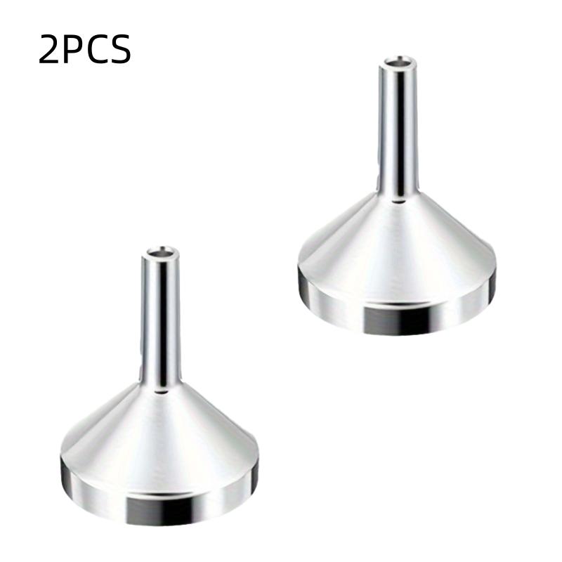 Mini Metal Funnel Set for Easy Pouring - Heat-Resistant and Multi-Functional, Available In Silver, Gold