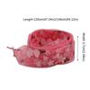 1 Pair 2.7CM Width Printing Shoelaces Snow Yarn Women Strings Transparent Snow Yarn Shoe Laces