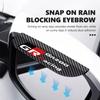 ZYU3  Snap-on Car Rearview Mirror Rain Cap Rain Shield Sun Shade Vision Protector For Toyota GR MN Camry Prius Auris Crown Yaris