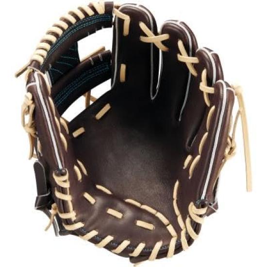 ZETT NeoStatus Hardball Baseball Kenta Imamiya Second Brown x Pastel BPGB12630N Glove, Model, Base/Shortstop, Right-Handed Throw, Brown, Size 3,