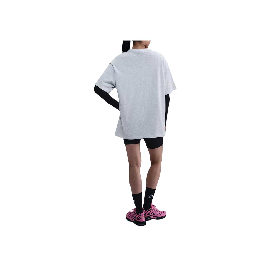 Nike Sportkleding Comfortabel Mode Veelzijdig Casual T-shirt met Korte Mouwen Regular Top Dames Wit Paars IB7565-051