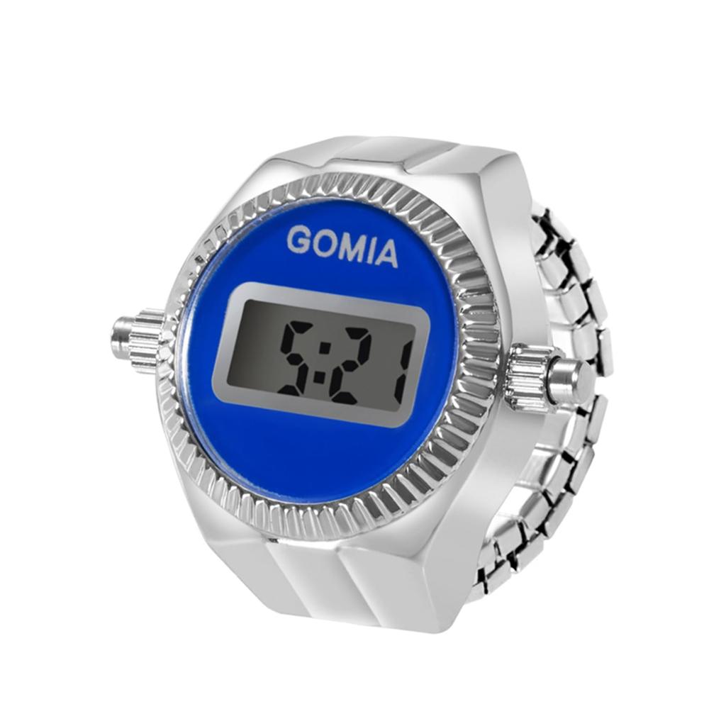 Ring Watch Digital Display Finger Ring Watch Free Size Simple Fashionable Accessory for Men and Women