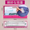 East Top Blues C 10 20 Cleaning Highly Suitable for and as a Gift for Learning and Practice Harmonica, Beginner's Key, Holes, Tones, Cloth, Airtight,