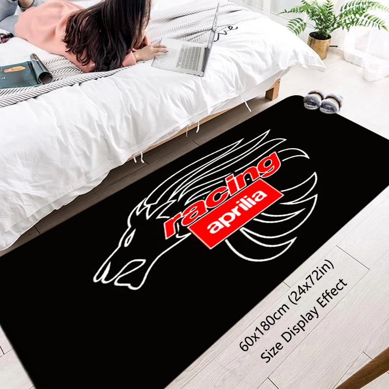 Floor Mat Non-slip Foot Rug Italy Aprilias Racing Motorcycles Hallway Carpet Kitchen Water Absorbed Rugs Bedside Mats Home Decor