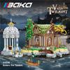 2867PCS Nordic Water City Tavern Building Blocks City Streetview Tavern Model Bricks Children Educational DIY Toys Holiday Gifts