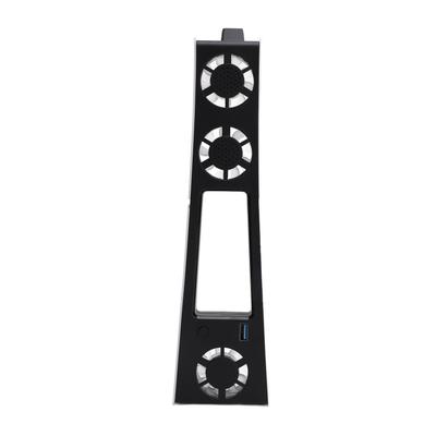 Ventilator de Răcire pentru PS5 SLIM Puternic cu 2 Viteze Funcționare Silențioasă Sistem Eficient de Răcire cu LED Albastru