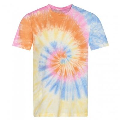 Awdis Unisex-Erwachsene Swirl Tie Dye T-Shirt