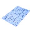 Pet Cooling Pad Reusable Water Filled Summer Heat Dissipation Mat for Dogs Cats 60x90cm Sky Blue Snowflake Pattern