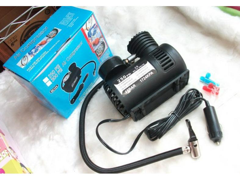 12V Mini Portable Electric Car Tire Air Pump