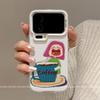 Applicable to Xiaomi 11promax mobile phone case personality with bracket 11ultra all-inclusive edge xm11 girls drinking coffee