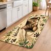 1Pcs Cute Cat Welcome Door Mat, 3D Cat Paw Printed Kitchen Rug, Non Slip Washable Floor Mat, Indoor Entrance Carpet, Pet Lover Home Decoration