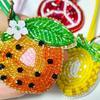 New Rope Badge Bead Tassel Star Lemon Orange Flower Heart Patch Sequin Rhinestone For Embellishing Bag Clothing Lanyard Accessor