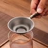 Metal Strainer Multifunctional Metal Filter Tea Strainer Spoon For Home BBQ Apartment Dormitory Office Camping Restaurant Party