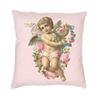 Victorian Angel Square Pillow Cover Home Decorative Vintage Angel Cushion Cover Throw Pillow For Sofa Double-Sided Printing