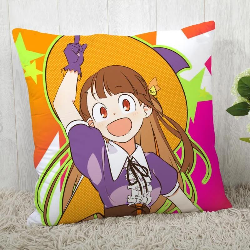 Little Witch Academia Pillow Cover Customize Pillowcase Modern Home Decorative Pillow Case For Living Room