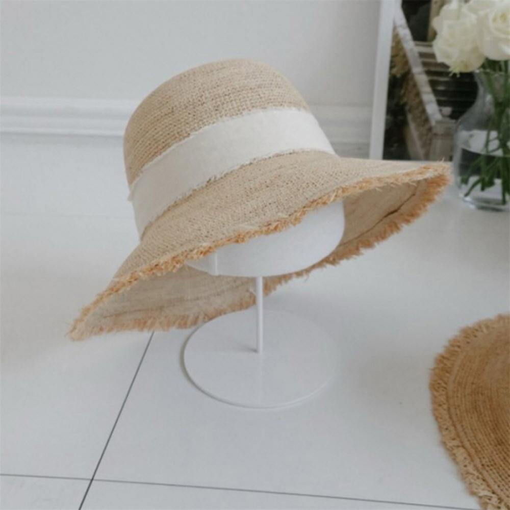 New ArrivalS Open Run Women S taSSel Rafia Hat Ribbon Decoration Bucket Hat
