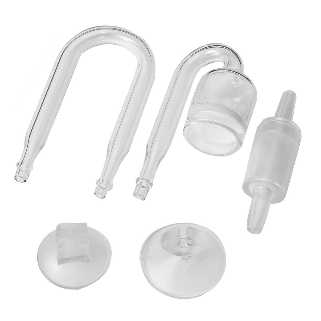 Aquarium CO2 Diffuser High Transparent Glass Aquarium Carbon Dioxide