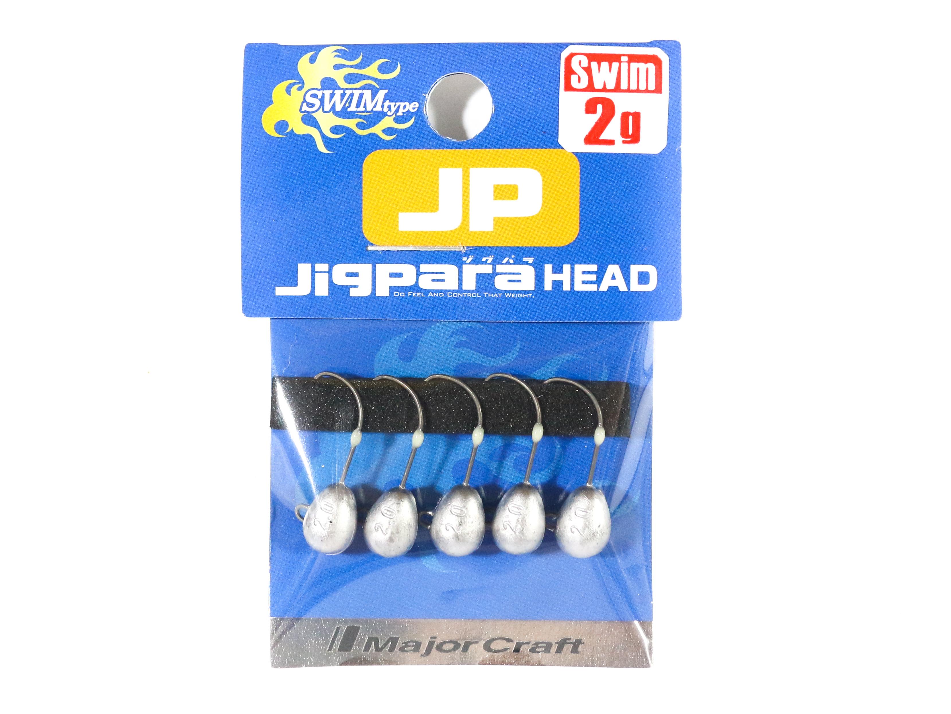 

Sale Major Craft Jig Head Swim JPHD-2.0 grams (4432)