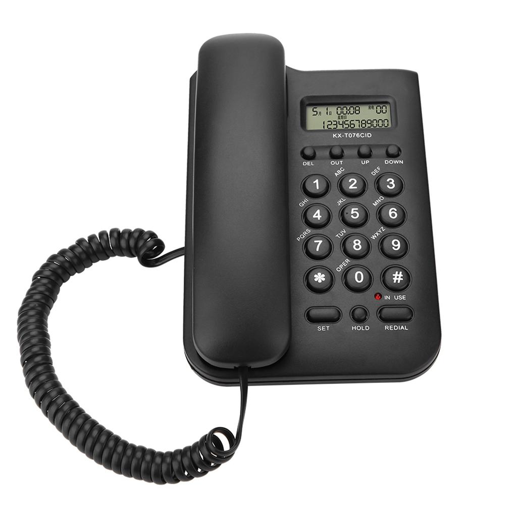 Home Hotel Wired Desktop Wall Phone Office Landline Telephon 1