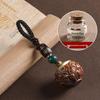 Green Sandalwood Vintage Hollow Sachet Keychain Aromatherapy Pendant