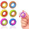 6/12Pcs Children's Rotating Fidget Ring Finger Spinner for Kids Birthday Party Favors Pinata Filler Stress Relief Fidget Toy