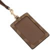 Coach Card Case, Outlet, F63274 IME74, Lanyard ID Case, Signature, Saddle Brown, Pass Case, Card Case [Parallel Import]
