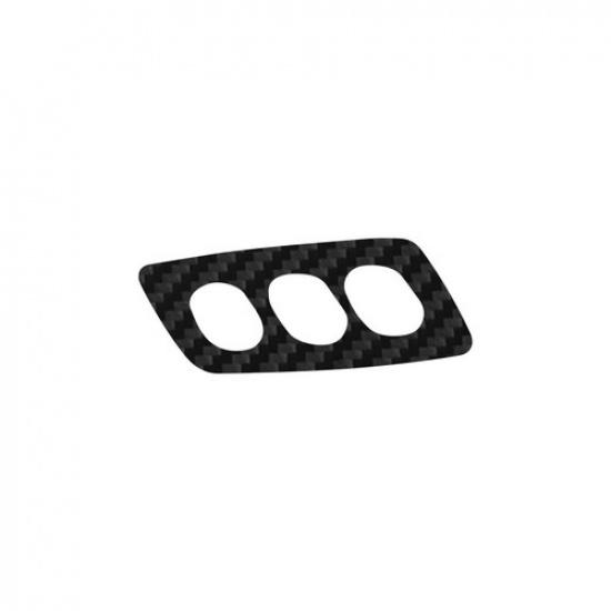 Carbon Fiber Interior Memory Seat Button Cover Trim For Toyota Sienna 2015-