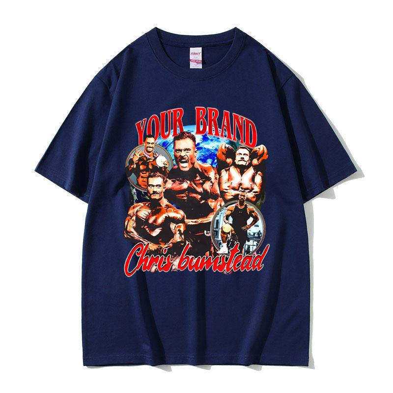 Chris Bumstead Pump Cover Funny Meme Graphic T-shirt Male Fitness Gym Oversized Short Sleeve Men Women Casual Pure Cotton Tshirt