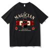 Lyney Themed Genshin Impact T Shirt Fashion Unisex Harajuku Aesthetic Anime TShirt Unisex High Quality Vintage Cotton Tees Shirts
