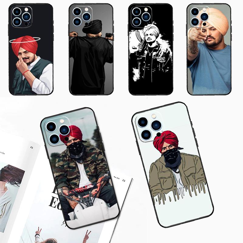 Sidhu Moosewala Handyhülle Für iPhone 17 Pro Max 14 15 16 Plus 11 Pro Max 12 13 Mini 16e 17 Air Rückseite
