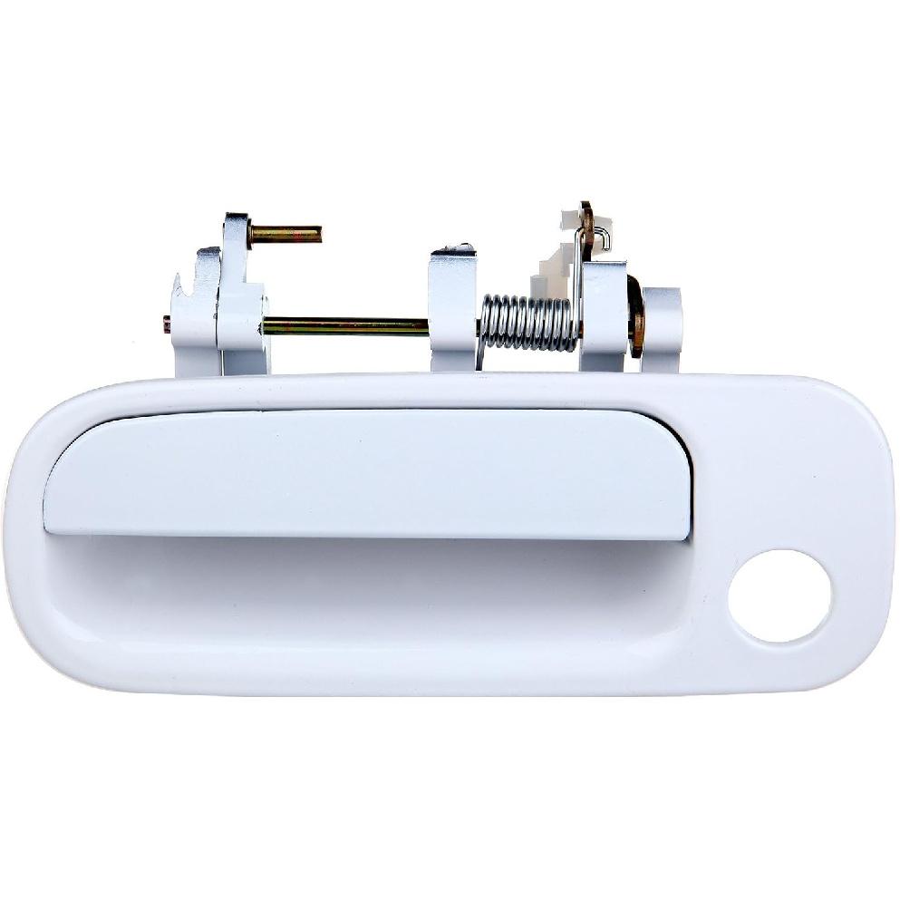 ECCPP 2Pcs Door Handle for 1992-1996 for Toyota Camry White Exterior Front Right Left Side