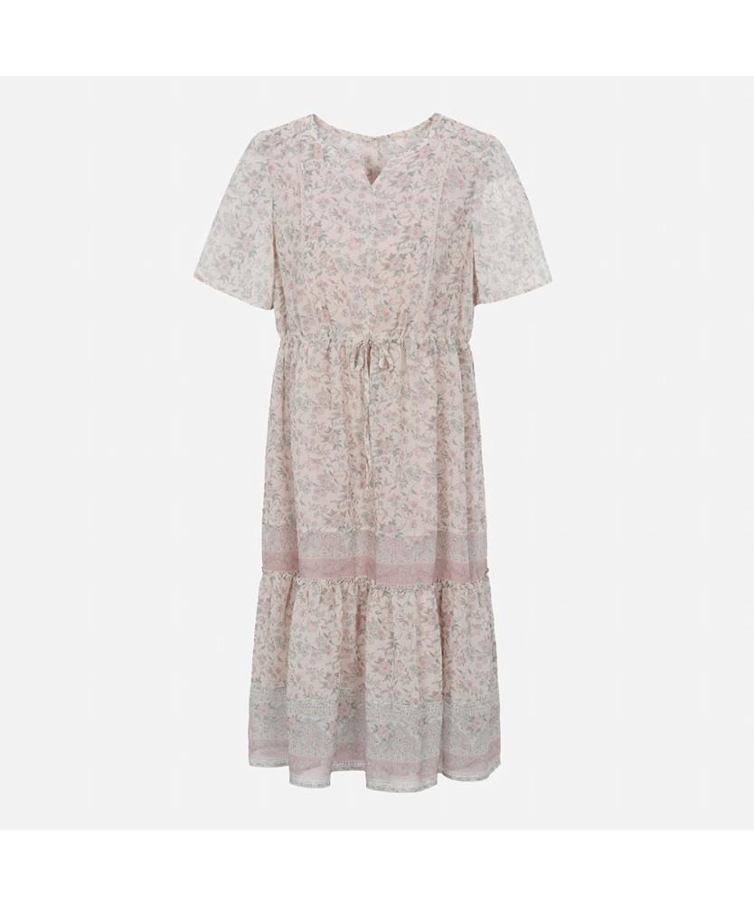 Thursday Island Border Frill Dress_T254Mop355W