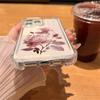 Flower Silicone Phone Case For iPhone 16 15 14 13 12 11 Pro Max XS X XR 7 8 16 Plus SE Transparent Soft Shockproof Bumper Cover