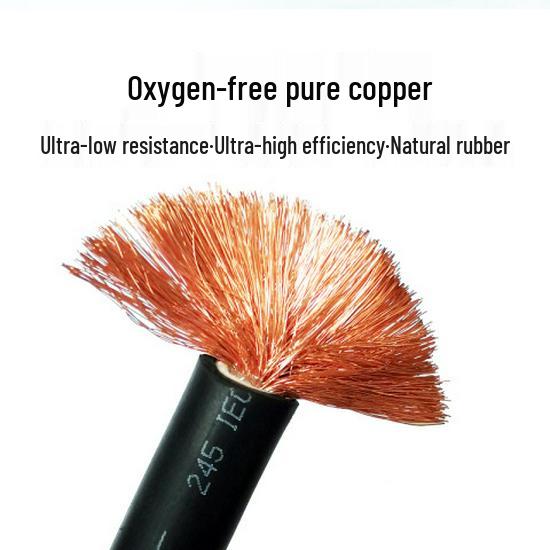 Elektro-Schweißmaschinenkabel mit Elektrodenhalter: Reiner Kupferdraht - Nationaler Standard, Erhältlich in 16, 25, 35, 50 qmm