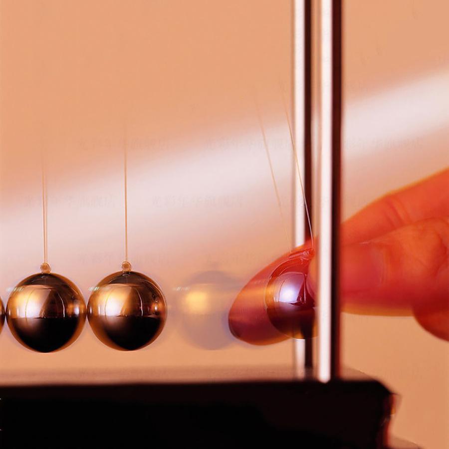 Desk Office Home Decor For Newton's Cradle Classic Balance Ball Pendulum Balls