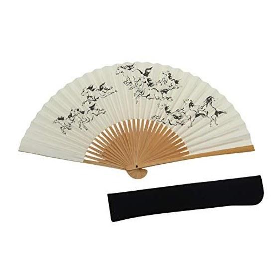 Hasegawa Mens Kyoto Folding Fan Pouch Gift Box Made Japan
