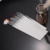 15Pcs Nail Art Pen Set Nail Art Drawing Line Drawing Pen Nail Art Drawing Hook Line Pen Nail Phototherapy Point Drill Pen