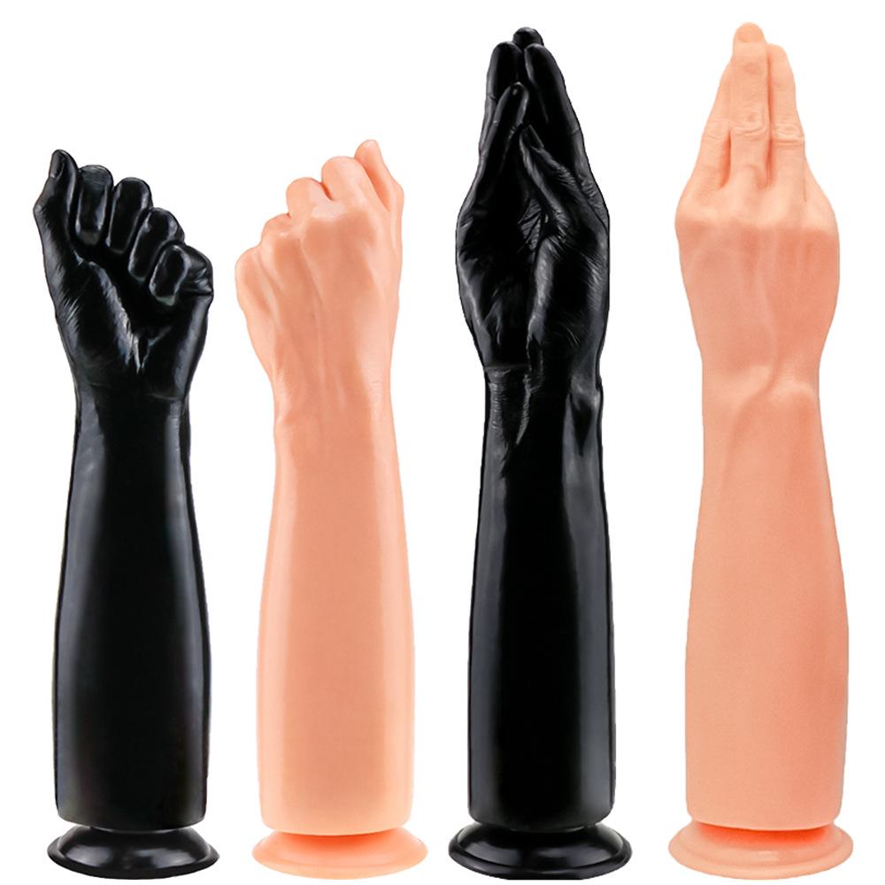 Extragroßer Fäustel-Dildo: Robuster Analplug für Männer, bietet tiefe Dehnung mit dickem, riesigem Design.