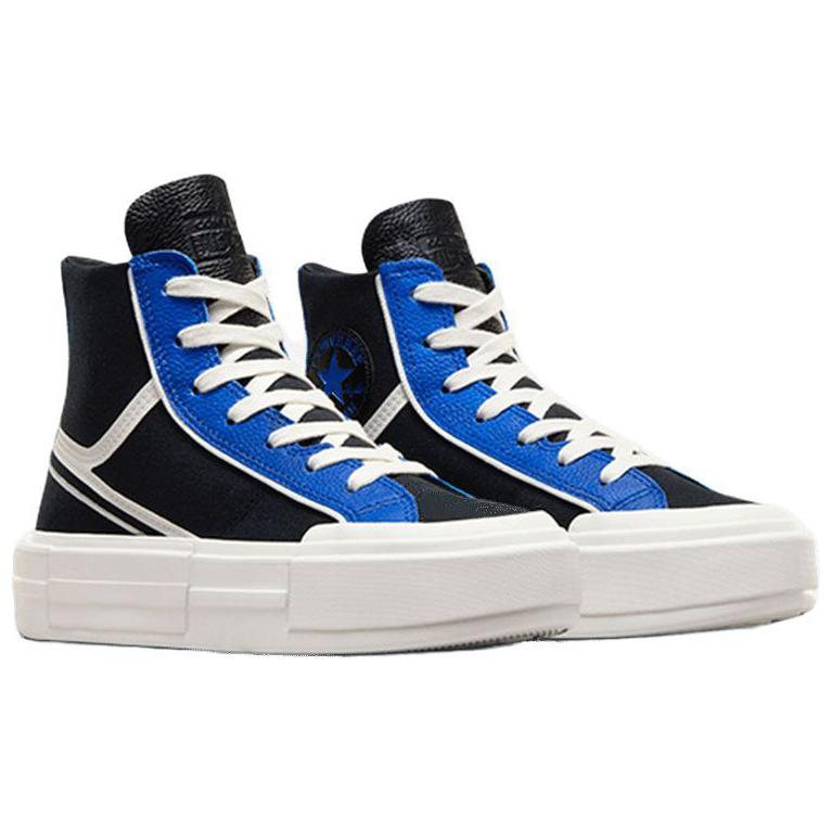 Converse Chuck Taylor All Star Cruise Moto Comfortable Versatile Shock Absorbing High Top Canvas Shoes Unisex Sneakers Black Blue A08006C