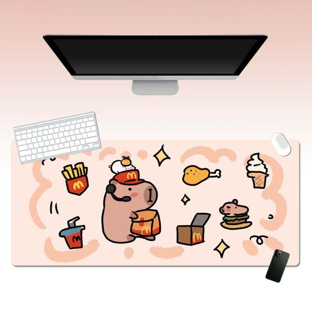 Capybara Desk Pad Cartoon Keyboard Mice Mat New Mouse Pad