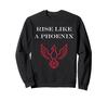 Humor Phoenix Animals Simple Fire Bird Rise Phoenix Sweatshirt