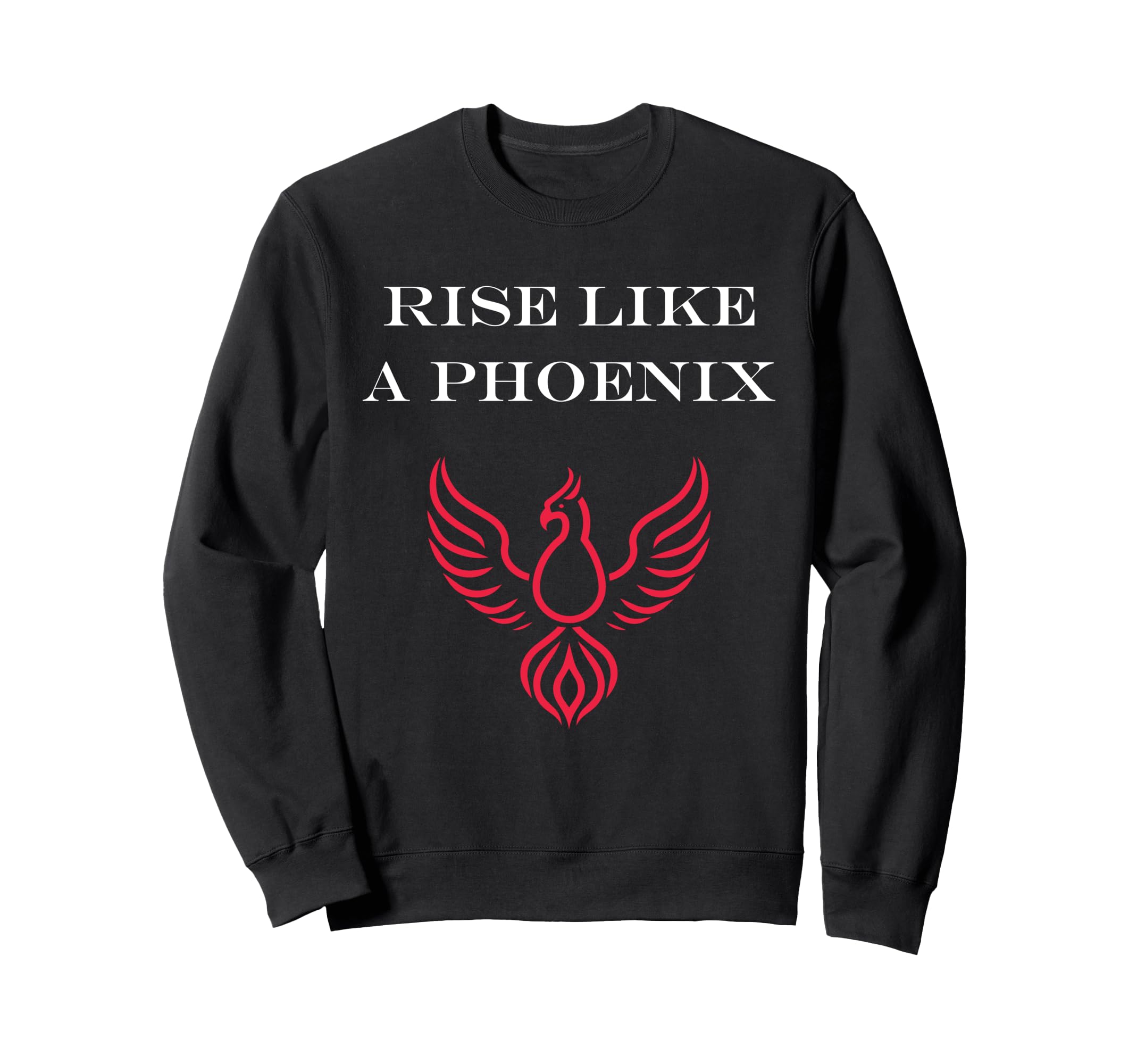 

Humor Phoenix Animals Simple Fire Bird Rise Phoenix Sweatshirt чорний